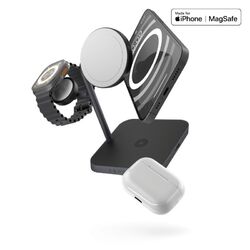 ZENS 4-in-1 MagSafe + Watch Wireless Charging Station