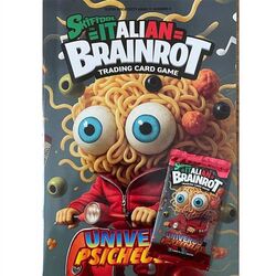 Album na zberateľské karty Skifidol Italian Brainrot Universo Psichedelico + 1 baliček kariet
