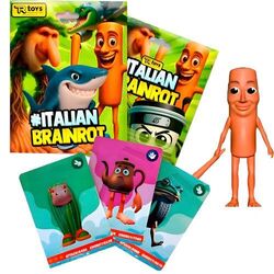 Figúka a 3 karty Skifidol Italian Brainrot Universo Psichedelico