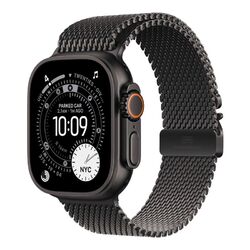 Apple Watch Ultra 3 GPS + Cellular 49mm Black Titanium Case with Black Titanium Milanese Loop - Medium *Rozbalený*