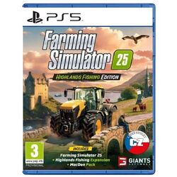 Farming Simulator 25 CZ (Highlands Fishing Edition) (PS5) Farming Simulator 25 CZ (Highlands Fishing Edition) (PS5)
