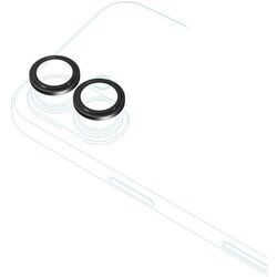 iStores by Epico Aluminium Lens Protectors Číry obraz iPhone 17 - čierna