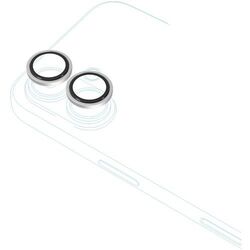 iStores by Epico Aluminium Lens Protectors Číry obraz iPhone 17 - strieborná