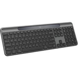 Logitech K980 - bezdrôtová solárna klávesnica, slim, grafitová - US