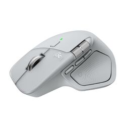 Logitech MX Master 4 - výkonná bezdrôtová myš - sivo biela