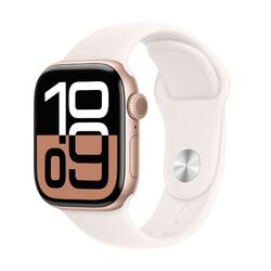 Apple Watch Series 10 GPS + Cellular 42mm Rose Gold Aluminium Case with Light Blush Sport Band - S/M *Rozbalený*