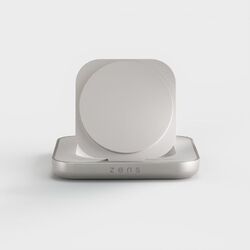 ZENS Qi2 nightstand charger White