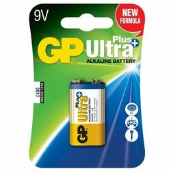 GP alkalická batéria ULTRA PLUS 9V (6LF22) 1BL foto