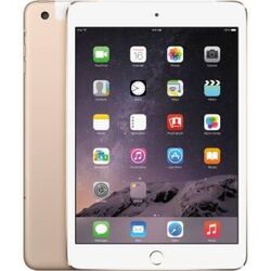 Apple iPad Mini 3 Wi-Fi + Cellular, 16GB, zlatá, Trieda A - použité, záruka 12 mesiacov na pgs.sk