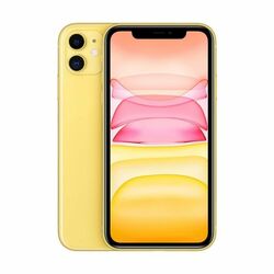Apple iPhone 11, 128GB, žltá, Trieda A - použité, záruka 12 mesiacov foto