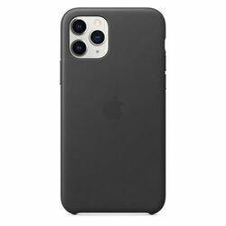 Apple iPhone 11 Pro Leather Case, black