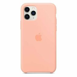 Apple iPhone 11 Pro Max Silicone Case, grapefruit