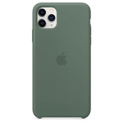 Apple iPhone 11 Pro Max Silicone Case, pine green