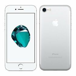 Apple iPhone 7, 128GB | Silver, Trieda B - použité, záruka 12 mesiacov