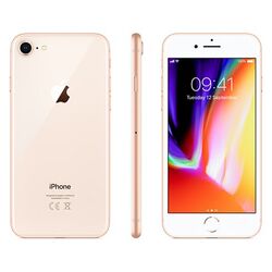 Apple iPhone 8, 64GB, zlatá, Trieda C - použité, záruka 12 mesiacov                              