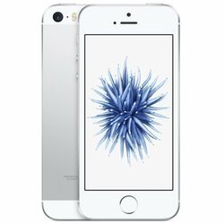 Apple iPhone SE, 16GB | Silver, Trieda C - použité s DPH, záruka 12 mesiacov