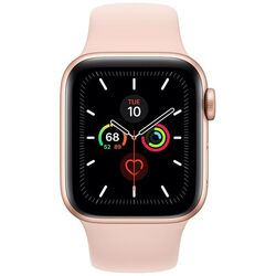 Apple Watch Series 5 GPS, 44mm zlatá Aluminium Case with ružová Sand Sport Band - S/M & M/L na pgs.sk
