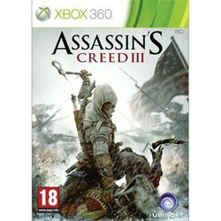 Assassin’s Creed 3 CZ- XBOX 360- BAZÁR (použitý tovar)