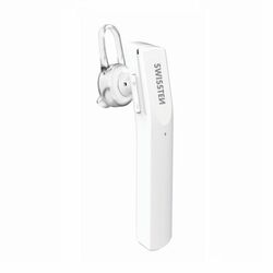 Bluetooth mono slúchadlá Swissten UltraLight UL-9, biele foto
