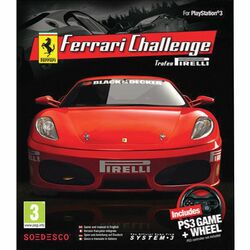 Ferrari Challenge Trofeo Pirelli + PS3 Game Wheel (PS3)