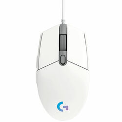 Herná myš Logitech G203 Lightsync, biela foto