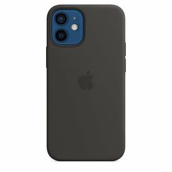 Apple iPhone 12 mini Silicone Case with MagSafe, black