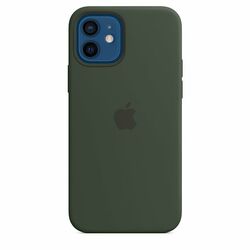 Apple iPhone 12 Pro Max Silicone Case with MagSafe, cypress green