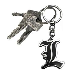 Kľúčenka Death Note - L (kovová)