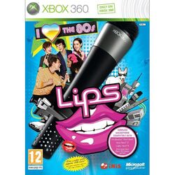 Lips: I Love the 80’s + mikrofón (XBOX 360)