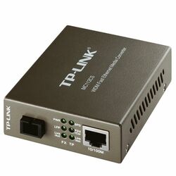 tp-link MC112CS, WDM Fast Ethernet Media Converter, 10/100Base-TX/FX, single mode, SC fiber Converter, up to 20km