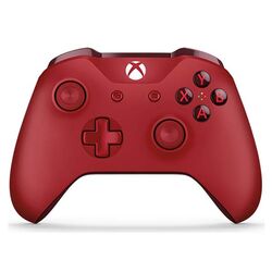 Microsoft Xbox One S Wireless Controller, red - BAZÁR (použitý tovar , zmluvná záruka 12 mesiacov)