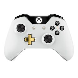 Microsoft Xbox One Wireless Controller, lunar white(Special Ed. - BAZÁR (použitý tovar , zmluvná záruka 12 mesiacov) Microsoft Xbox One Wireless Controller, lunar white(Special Ed. - BAZÁR (použitý tovar , zmluvná záruka 12 mesiacov)
