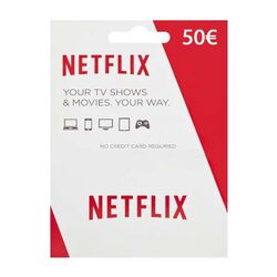 Netflix 50€ - elektronická peňaženka