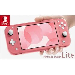 Nintendo Switch Lite, koralová foto
