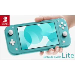 Nintendo Switch Lite, tyrkysová foto