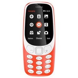 Nokia 3310 Dual SIM 2017, červená foto