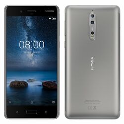 Nokia 8, Dual SIM, 64GB, oceľová, Trieda C - použité, záruka 12 mesiacov na pgs.sk