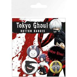Odznaky Tokyo Ghoul Mix (6-Pack)