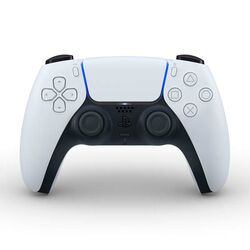 PlayStation 5 DualSense Wireless Controller, black & white - BAZÁR (použitý tovar , zmluvná záruka 12 mesiacov) foto