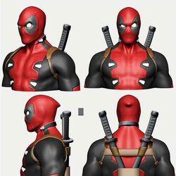 Pokladníčka Deadpool