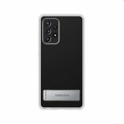Puzdro Clear Standing Cover pre Samsung Galaxy A52/A52s, transparent (EF-JA525CT)