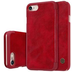 Puzdro Nillkin Qin Book pre Apple iPhone 7 a iPhone 8, Red