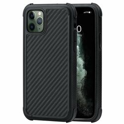 Puzdro Pitaka MagEZ Pro z aramidových vlákien pre iPhone 11 Pro, čierne