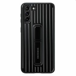 Puzdro Protective Standing Cover pre Samsung Galaxy S21 - G991B, black (EF-RG991C)