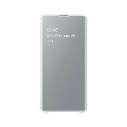 Puzdro Samsung Clear View Cover EF-ZG970CWE pre Samsung Galaxy S10e - G970F, White - OPENBOX (Rozbalený tovar s plnou zárukou)