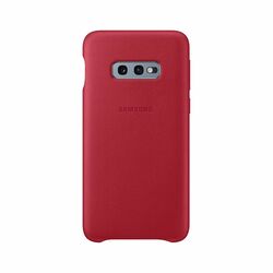 Puzdro Samsung Leather Cover EF-VG970LRE pre Samsung Galaxy S10e - G970F, Red