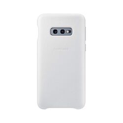 Puzdro Samsung Leather Cover EF-VG970LWE pre Samsung Galaxy S10e - G970F, White