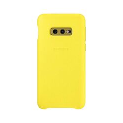 Puzdro Samsung Leather Cover EF-VG970LYE pre Samsung Galaxy S10e - G970F, Yellow
