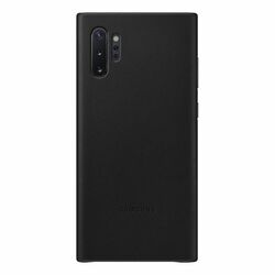 Puzdro Samsung Leather Cover EF-VN975LBE pre Samsung Galaxy Note 10 Plus - N975F, Black