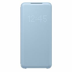 Puzdro Samsung LED View Cover EF-NG980PLE pre Samsung Galaxy S20 - G980F, Sky Blue